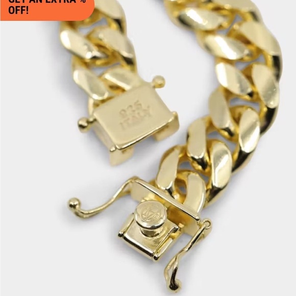 House of Auric Cuban chain link 10mm 24'' chain - Picture 3 of 5